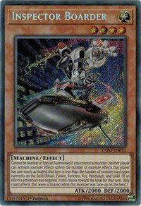 Inspector Boarder [EXFO-EN035] Secret Rare | Fandemonia Ltd