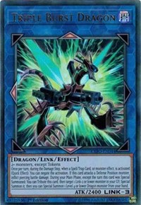 Triple Burst Dragon [EXFO-EN044] Ultra Rare | Fandemonia Ltd