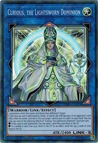 Curious, the Lightsworn Dominion [EXFO-EN091] Super Rare | Fandemonia Ltd