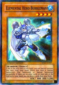 Elemental HERO Bubbleman [MF03-EN007] Parallel Rare | Fandemonia Ltd