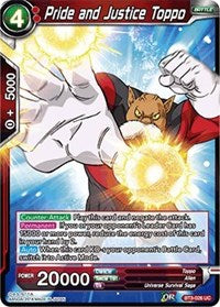 Pride and Justice Toppo [BT3-026] | Fandemonia Ltd