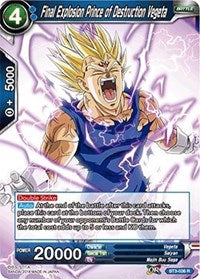 Final Explosion Prince of Destruction Vegeta [BT3-036] | Fandemonia Ltd