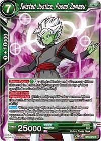 Twisted Justice, Fused Zamasu [BT3-076] | Fandemonia Ltd