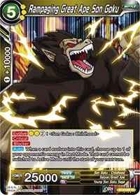 Rampaging Great Ape Son Goku [BT3-089] | Fandemonia Ltd