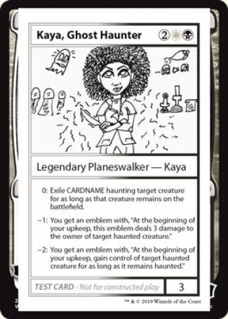 Kaya, Ghost Haunter (2021 Edition) [Mystery Booster Playtest Cards] | Fandemonia Ltd