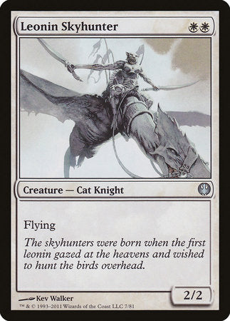 Leonin Skyhunter [Duel Decks: Knights vs. Dragons] | Fandemonia Ltd