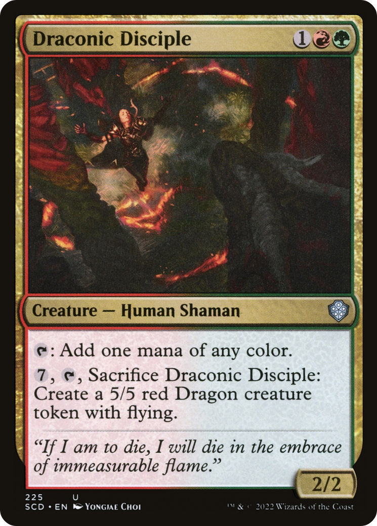 Draconic Disciple [Starter Commander Decks] | Fandemonia Ltd