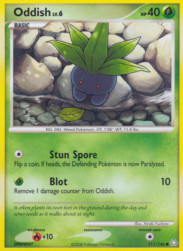 Oddish (111/146) [Diamond & Pearl: Legends Awakened] | Fandemonia Ltd