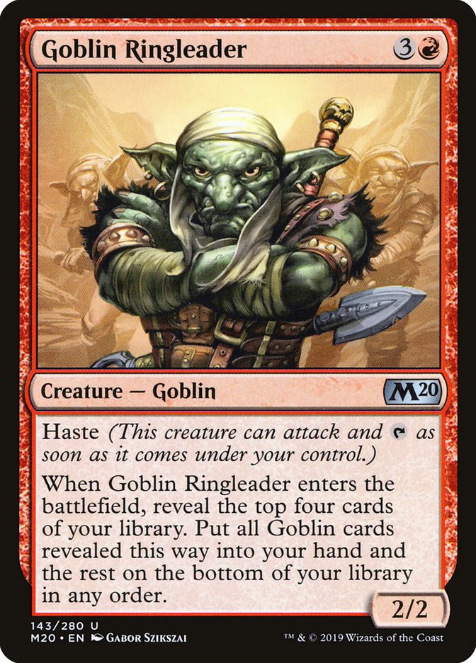 Goblin Ringleader [Core Set 2020] | Fandemonia Ltd