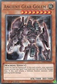 Ancient Gear Golem [LED2-EN034] Common | Fandemonia Ltd