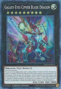 Galaxy-Eyes Cipher Blade Dragon [EXFO-ENSE4] Super Rare | Fandemonia Ltd