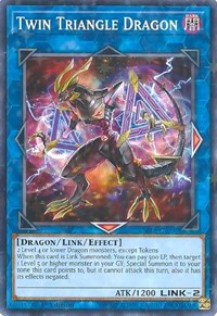 Twin Triangle Dragon (Starfoil) [SP18-EN036] Starfoil Rare | Fandemonia Ltd