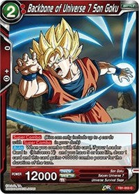 Backbone of Universe 7 Son Goku [TB1-003] | Fandemonia Ltd