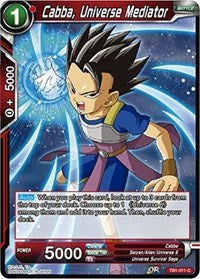 Cabba, Universe Mediator [TB1-011] | Fandemonia Ltd