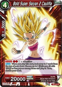 Bold Super Saiyan 2 Caulifla [TB1-012] | Fandemonia Ltd