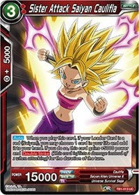 Sister Attack Saiyan Caulifla [TB1-013] | Fandemonia Ltd