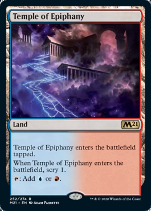 Temple of Epiphany [Core Set 2021] | Fandemonia Ltd