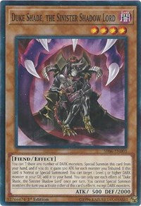 Duke Shade, the Sinister Shadow Lord [SR06-EN003] Common | Fandemonia Ltd