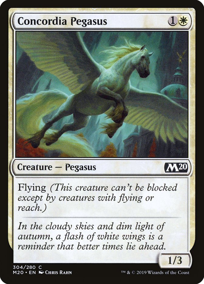 Concordia Pegasus [Core Set 2020] | Fandemonia Ltd