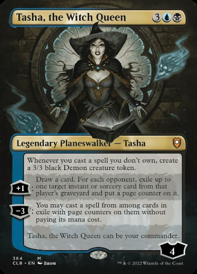 Tasha, the Witch Queen (Borderless) [Commander Legends: Battle for Baldur's Gate] | Fandemonia Ltd