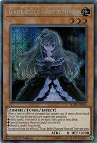 Ghost Belle & Haunted Mansion [FLOD-EN033] Secret Rare | Fandemonia Ltd