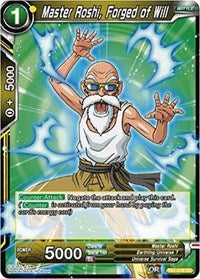 Master Roshi, Forged of Will [TB1-076] | Fandemonia Ltd