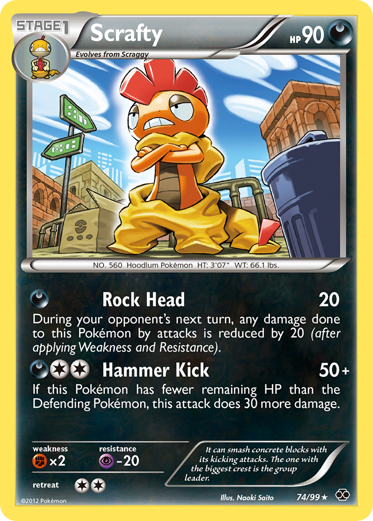 Scrafty (74/99) [Black & White: Next Destinies] | Fandemonia Ltd