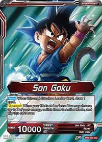 Son Goku // Energy Burst Son Goku [BT4-001] | Fandemonia Ltd