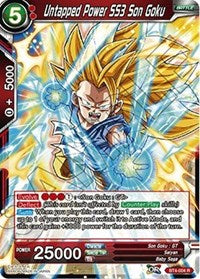 Untapped Power SS3 Son Goku [BT4-004] | Fandemonia Ltd