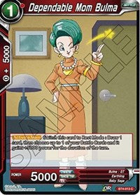 Dependable Mom Bulma [BT4-013] | Fandemonia Ltd