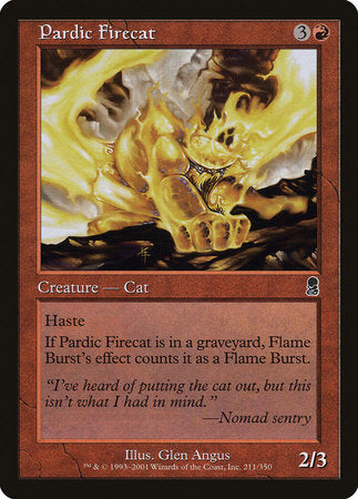 Pardic Firecat [Odyssey] | Fandemonia Ltd