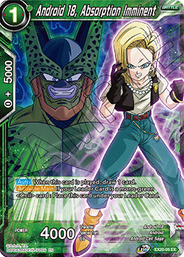 Android 18, Absorption Imminent (EX20-05) [Ultimate Deck 2022] | Fandemonia Ltd