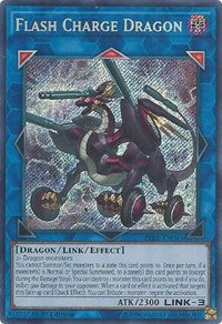 Flash Charge Dragon [BLRR-EN045] Secret Rare | Fandemonia Ltd