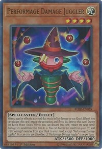 Performage Damage Juggler [BLRR-EN059] Ultra Rare | Fandemonia Ltd