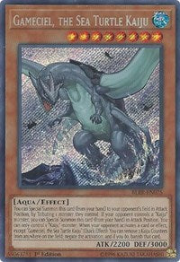 Gameciel, the Sea Turtle Kaiju [BLRR-EN075] Secret Rare | Fandemonia Ltd