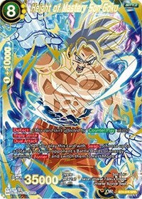 Height of Mastery Son Goku (SPR) [BT4-075] | Fandemonia Ltd