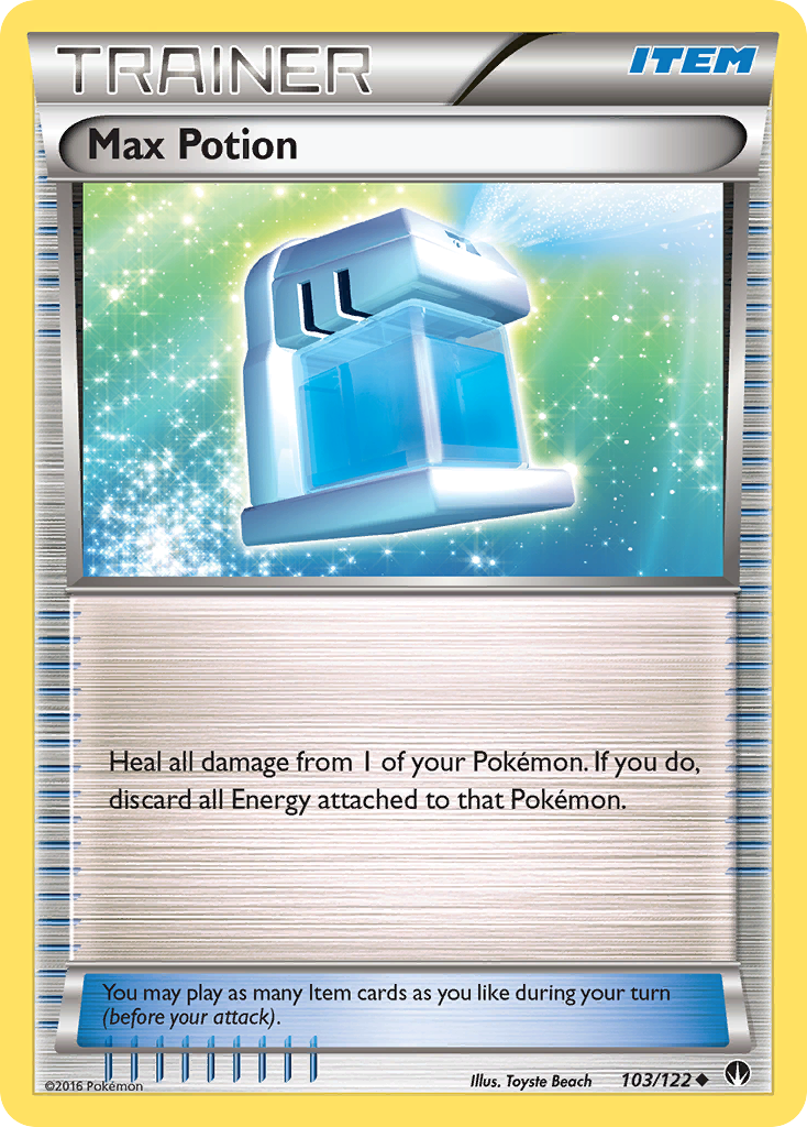 Max Potion (103/122) [XY: BREAKpoint] | Fandemonia Ltd