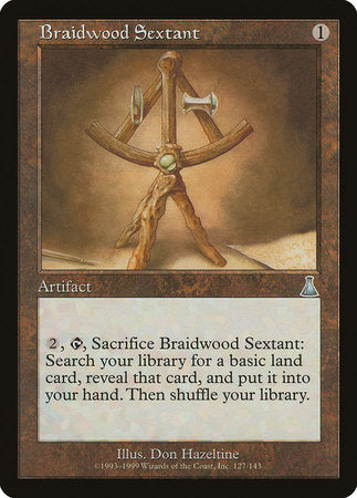 Braidwood Sextant [Urza's Destiny] | Fandemonia Ltd