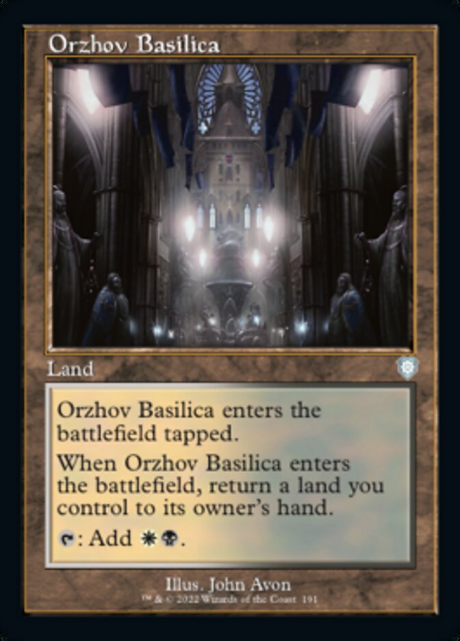 Orzhov Basilica (Retro) [The Brothers' War Commander] | Fandemonia Ltd