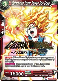 Determined Super Saiyan Son Goku (Titan Player Stamped) [BT3-005] | Fandemonia Ltd