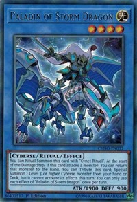 Paladin of Storm Dragon [CYHO-EN031] Rare | Fandemonia Ltd