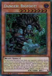 Danger! Bigfoot! [CYHO-EN082] Secret Rare | Fandemonia Ltd