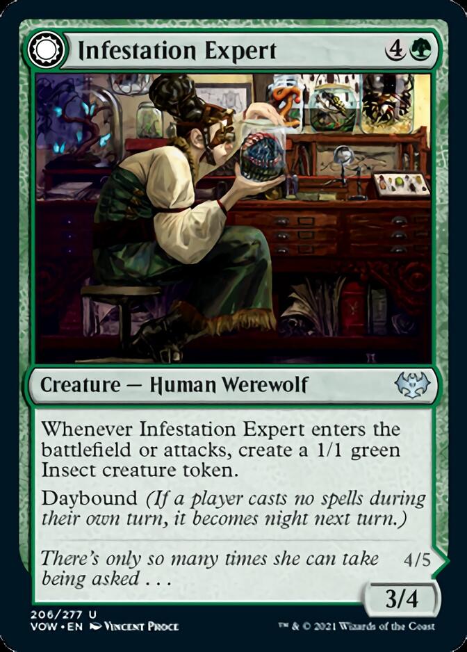 Infestation Expert // Infested Werewolf [Innistrad: Crimson Vow] | Fandemonia Ltd