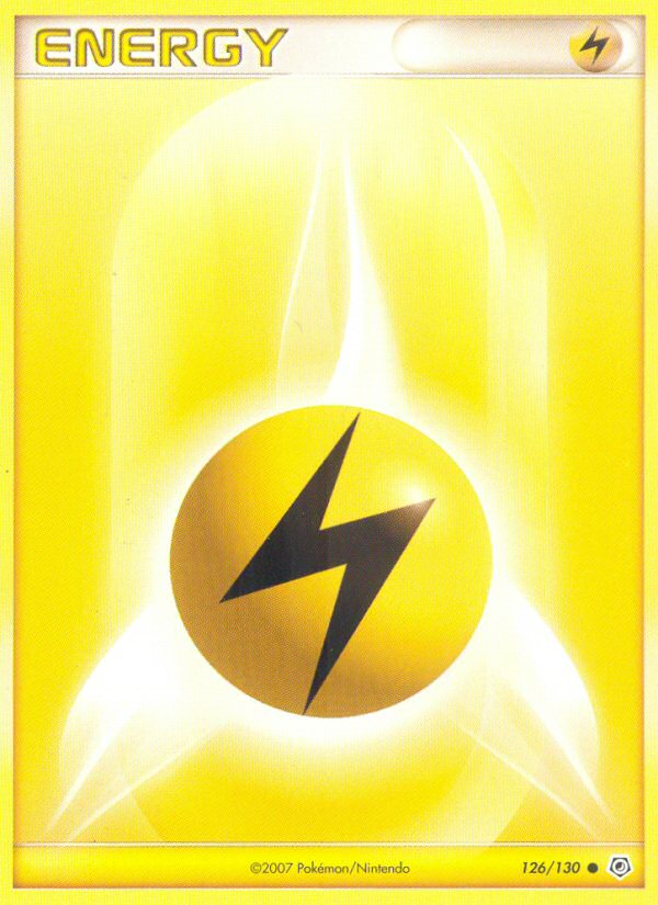 Lightning Energy (126/130) [Diamond & Pearl: Base Set] | Fandemonia Ltd