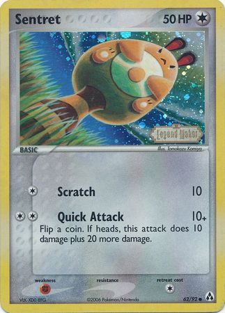 Sentret (62/92) (Stamped) [EX: Legend Maker] | Fandemonia Ltd