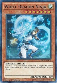 White Dragon Ninja [SHVA-EN024] Super Rare | Fandemonia Ltd