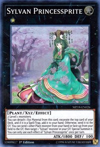 Sylvan Princessprite [MP18-EN026] Super Rare | Fandemonia Ltd