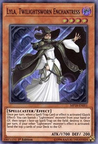 Lyla, Twilightsworn Enchantress [MP18-EN051] Super Rare | Fandemonia Ltd