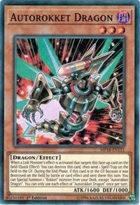 Autorokket Dragon [MP18-EN111] Super Rare | Fandemonia Ltd