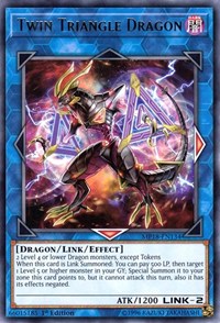 Twin Triangle Dragon [MP18-EN134] Rare | Fandemonia Ltd